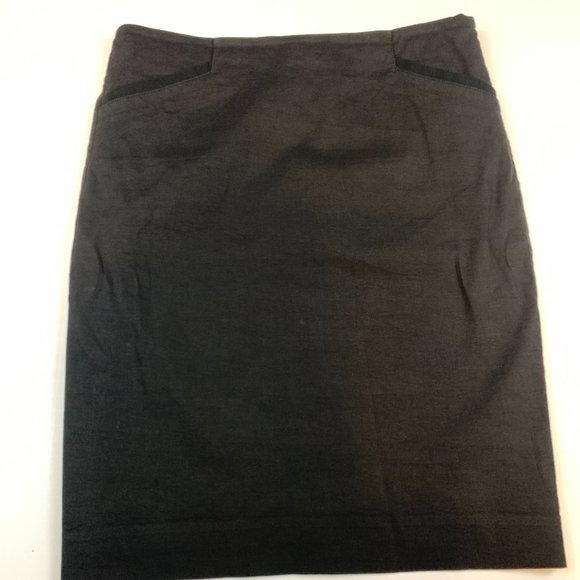 Bebe Black Pencil Skirt with Pockets, size 8 - Picture 6 of 14